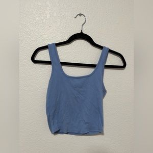 Blue Tillys Cami, Ribbed, Size M